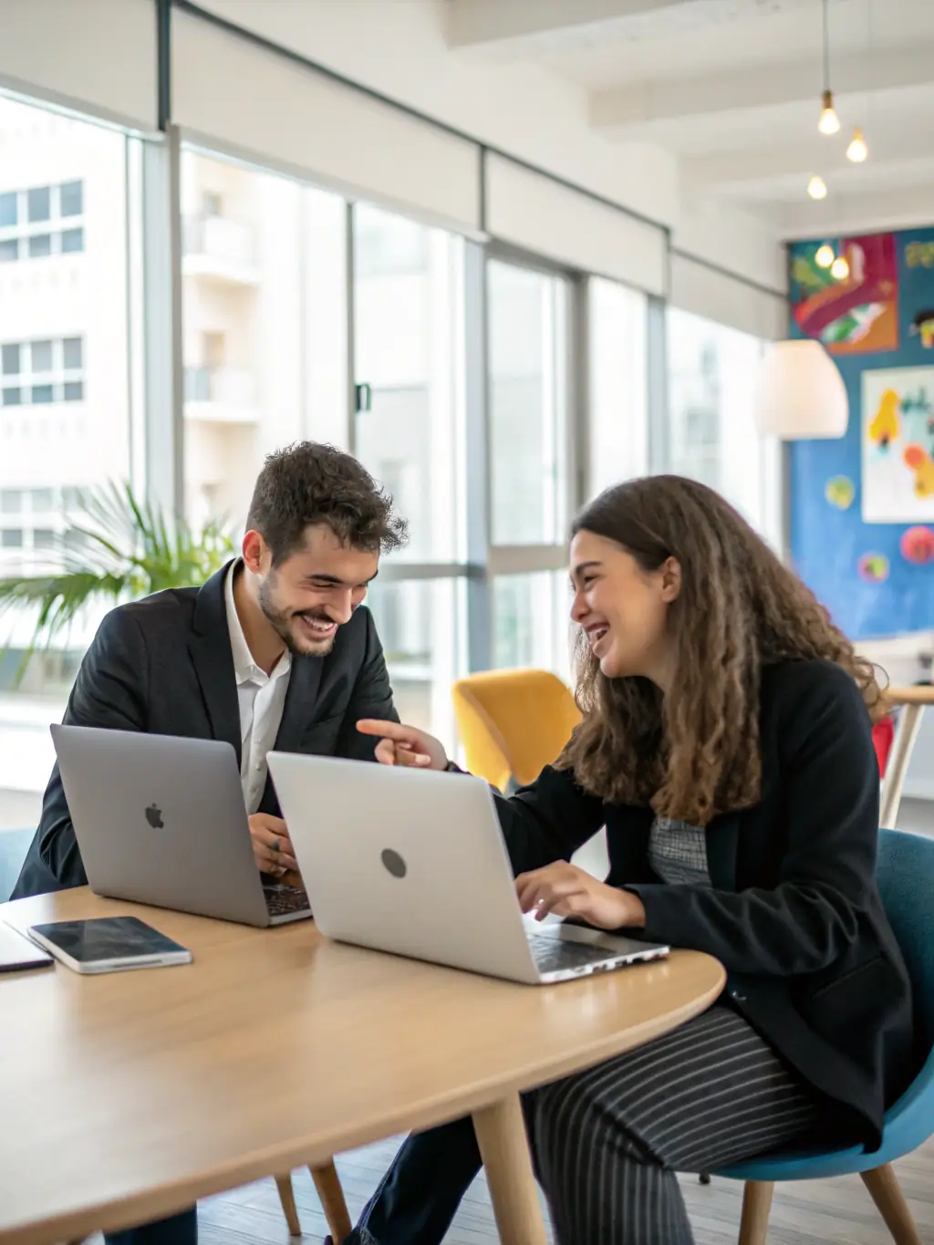 An image depicting a consulting session with charts and graphs illustrating viral marketing strategies and potential reach, used for the Viral Strategy Consulting service.